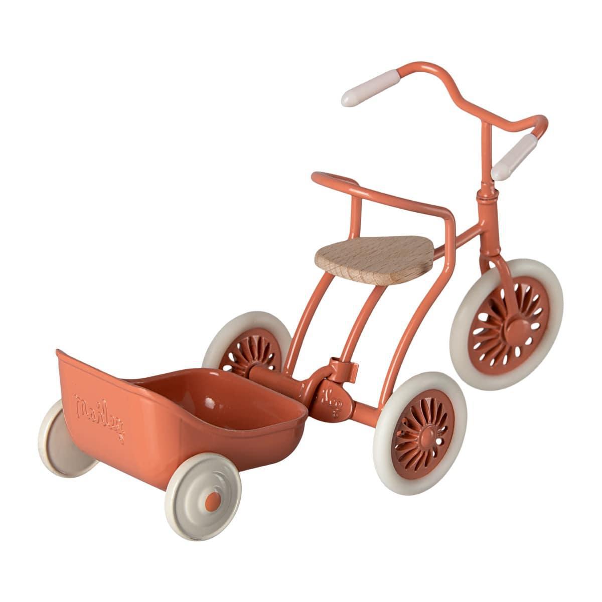 Tricycle Hanger, Mouse - Coral